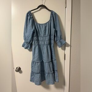 Blue Denim Dress